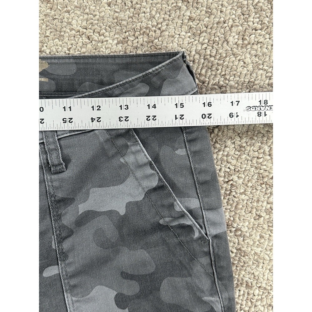Seven Utility Ankle Skinny Women's Jeans Size 6(Actual 32x27) Camo Y2K Military - Picture 11 of 16